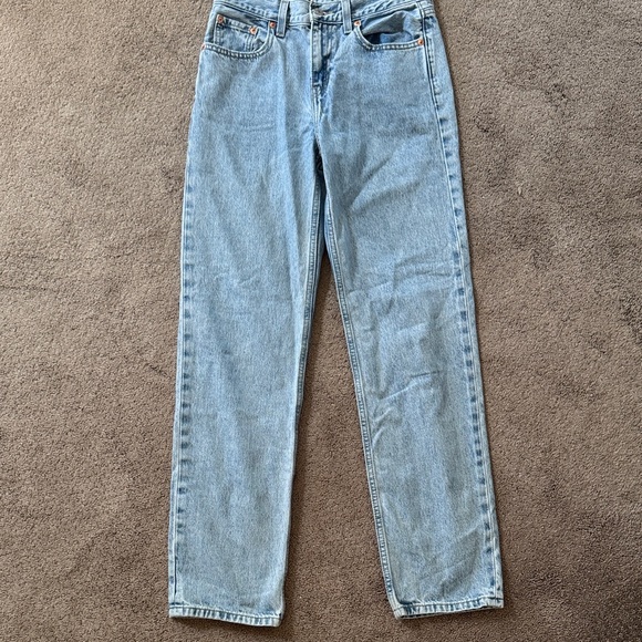 Levi's Denim - Levi's Women's Straight Leg Jeans in Light Blue